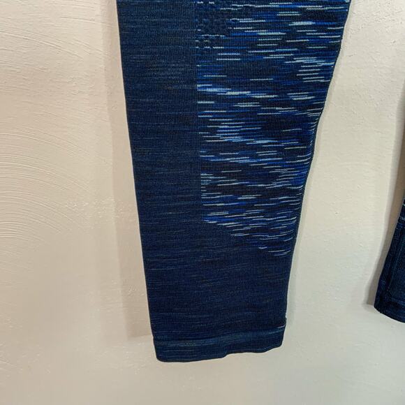 Joy Lab Blue Marled High Rise Leggings - Picture 3 of 8